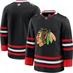 Miesten NHL Chicago Blackhawks Pelipaita Custom 2025-26 Fanatics Premium Alternate Musta